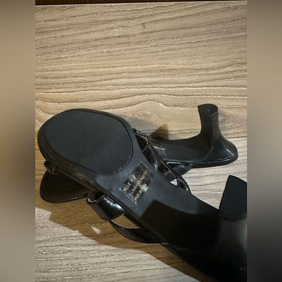 Rampage NWOT sling back criss cross heels - Picture 5 of 6